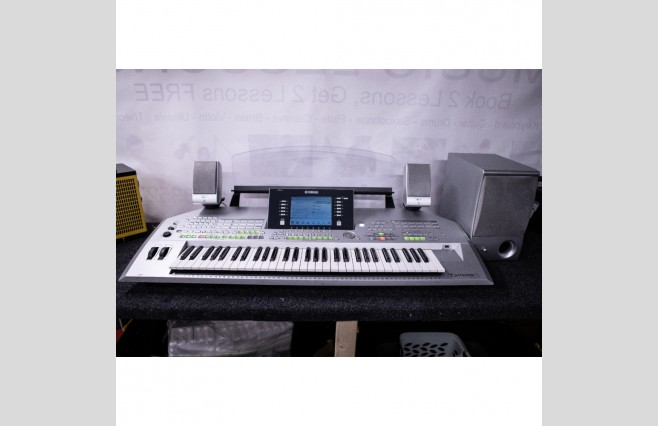 Used Yamaha Tyros 2 Keyboard With MS02 Speakers (SN:GBRALP01329) - Image 1